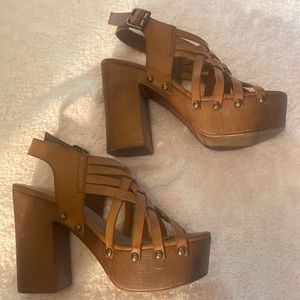 Qupid block heel